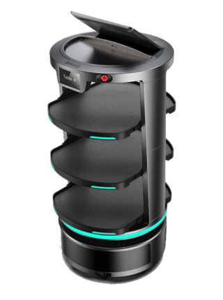 temi GO delivering food